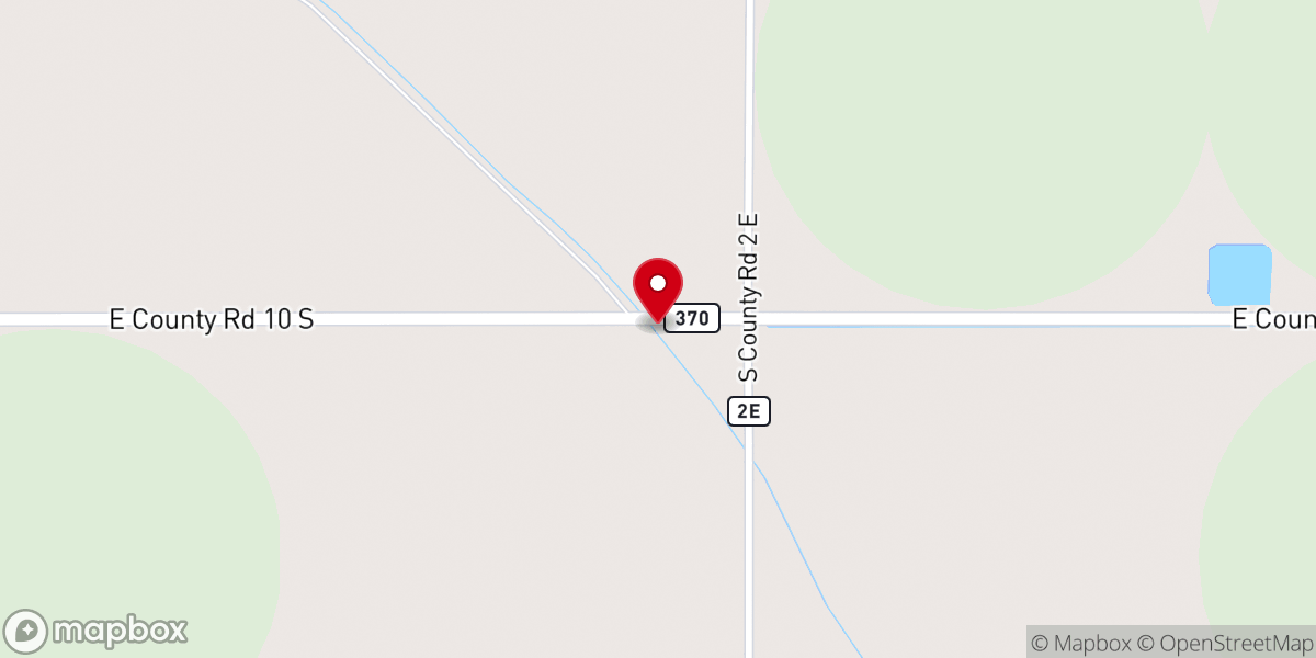 Map showing location of Bowen Community Church