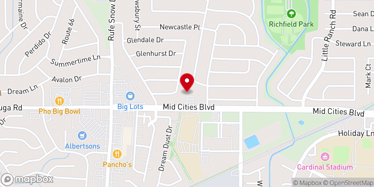 Map showing location of This Rock Weekday ChildCare