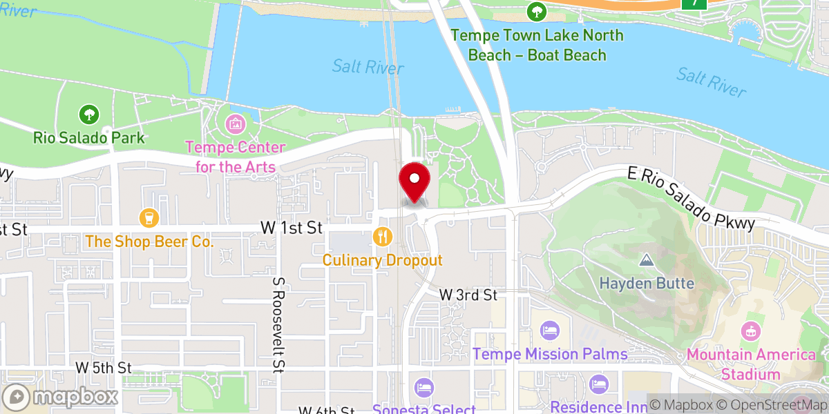 Map showing location of Autumn Rain Collective
