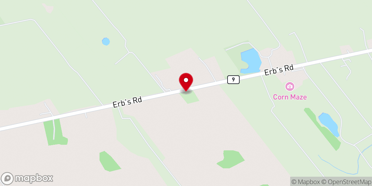 Map showing location of Little Stone Chapel