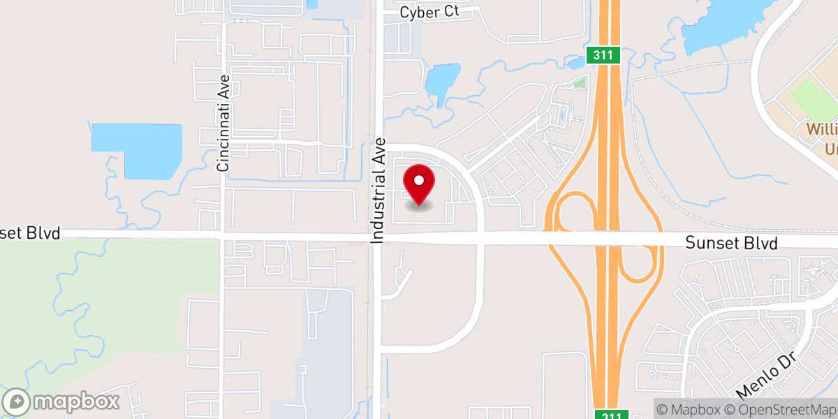 Map showing location of Doxa Church