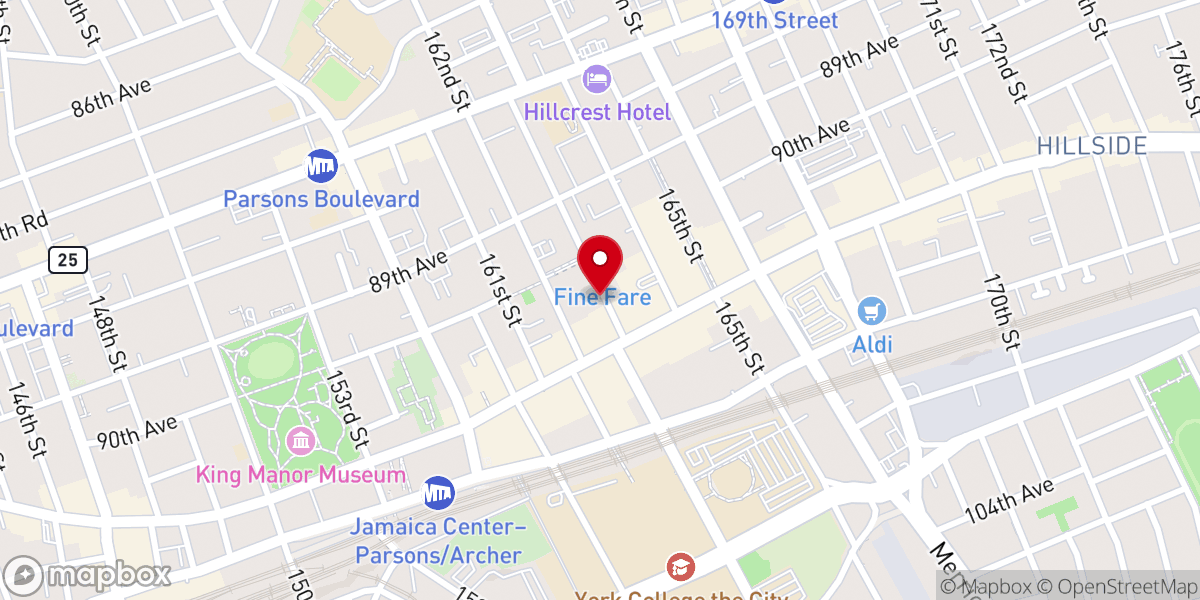 Map showing location of Jamaica 1st Ward