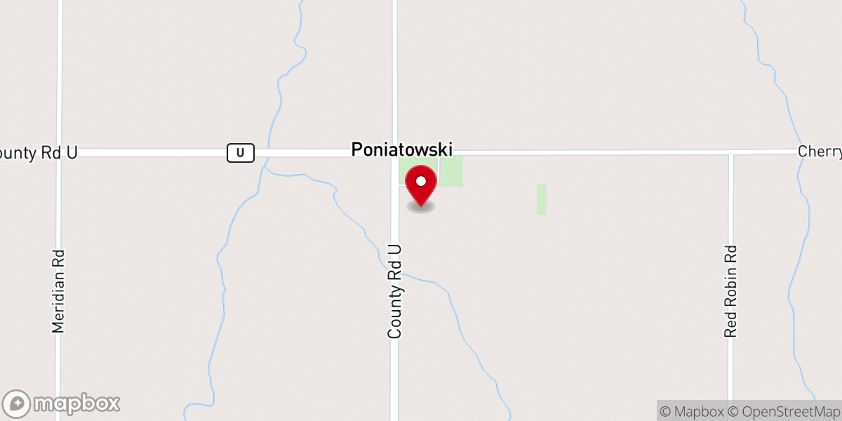 Map showing location of Holy Family Parish