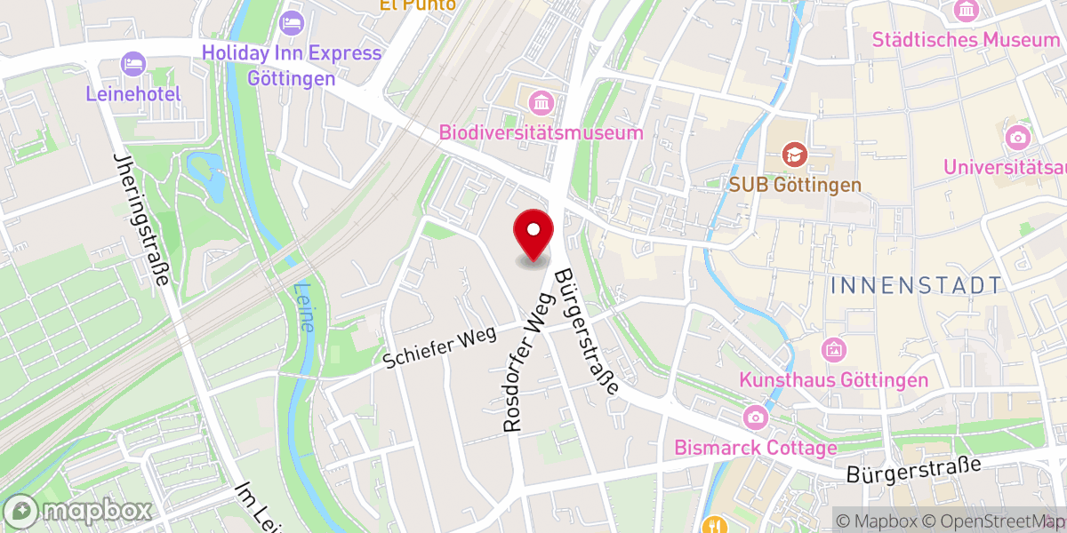 Map showing location of St. Marien Kirchengemeinde Pastor Markus Wackernagel