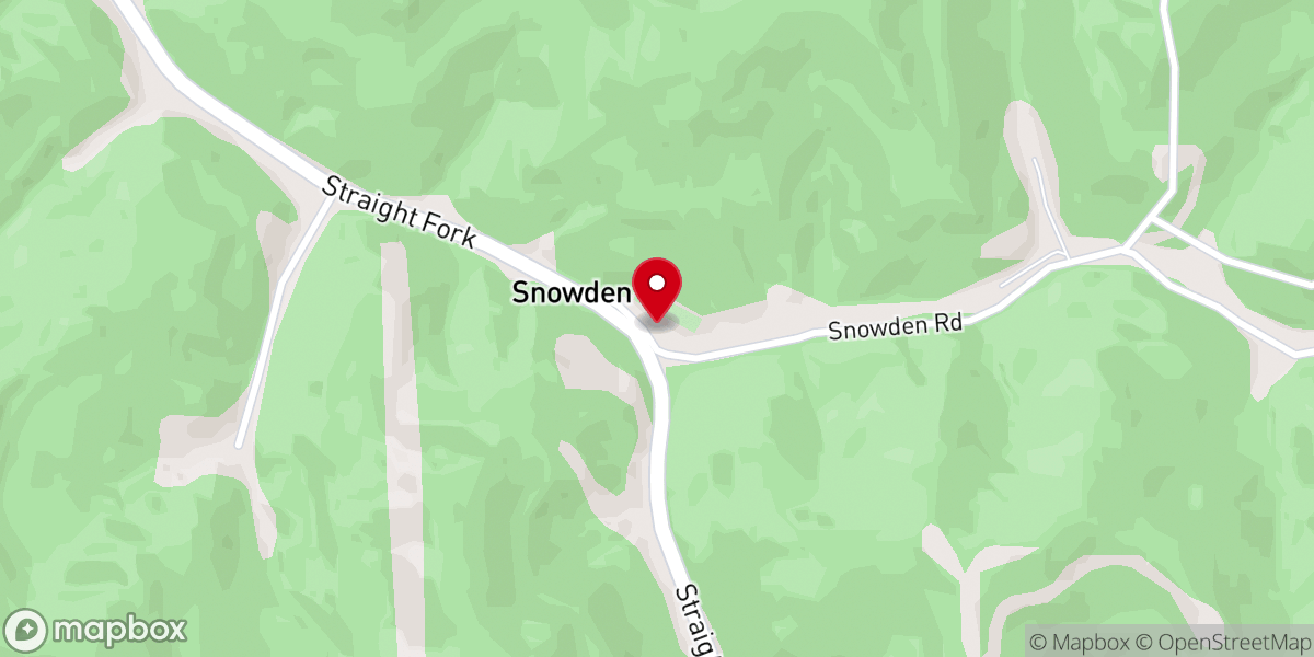 Map showing location of Beech Grove Church
