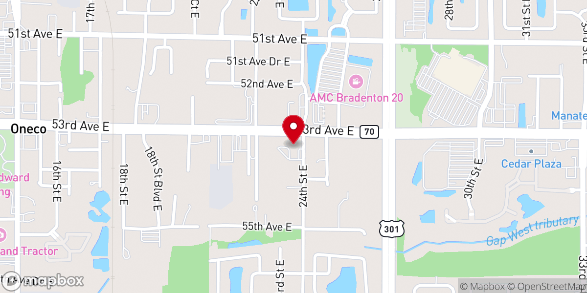 Map showing location of The Salvation Army