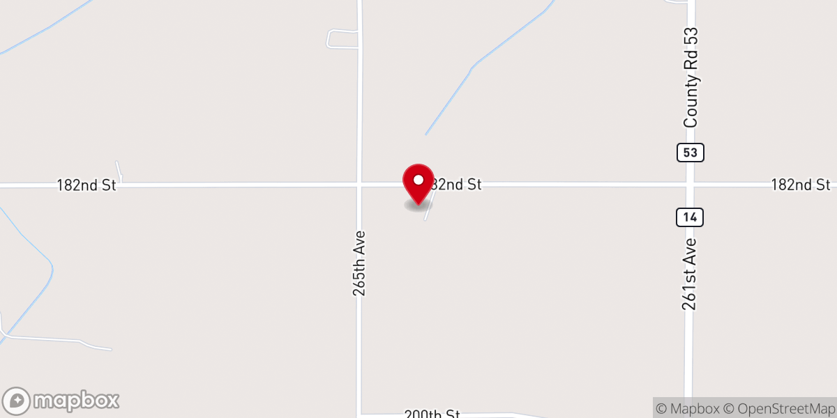 Map showing location of Holy Family Chapel