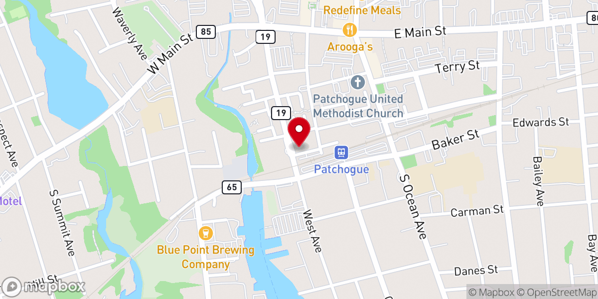 Map showing location of Iglesia Evangelica Refugio de Salvacion