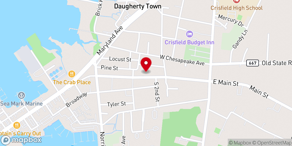 Map showing location of Immanuel United Methodist Church