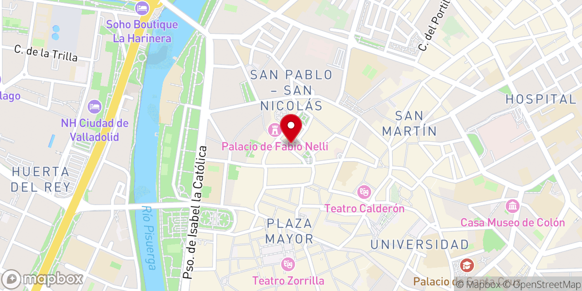 Map showing location of Monasterio de la Inmaculada Concepción (Concepcionistas Franciscanas) REPOSTERÍA MONASTICA ARTESANAL