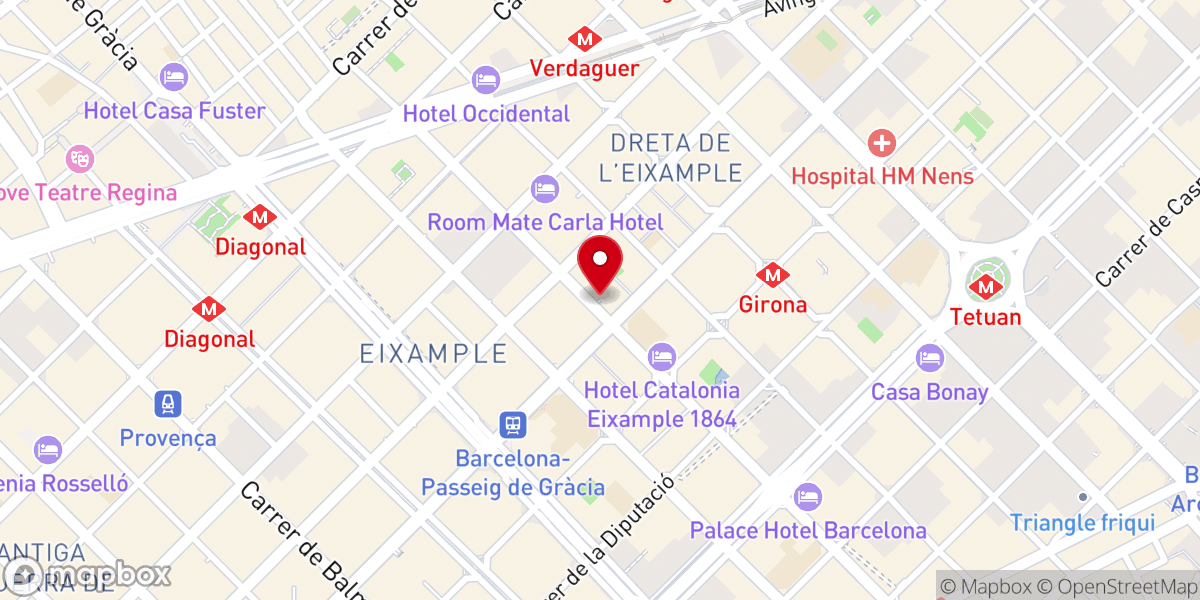 Map showing location of Basílica de la Purísima Concepción