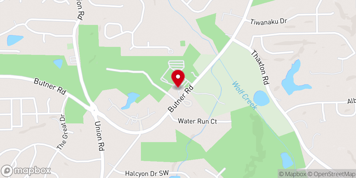 Map showing location of Renaissance International Ministries