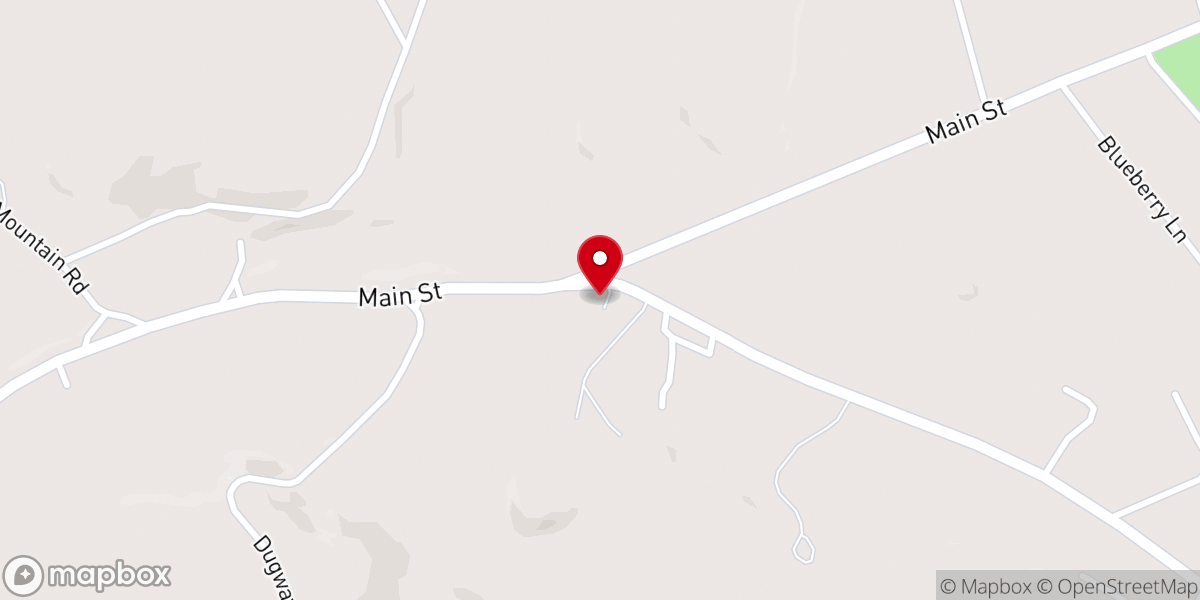 Map showing location of Field of Grace Baptist Church