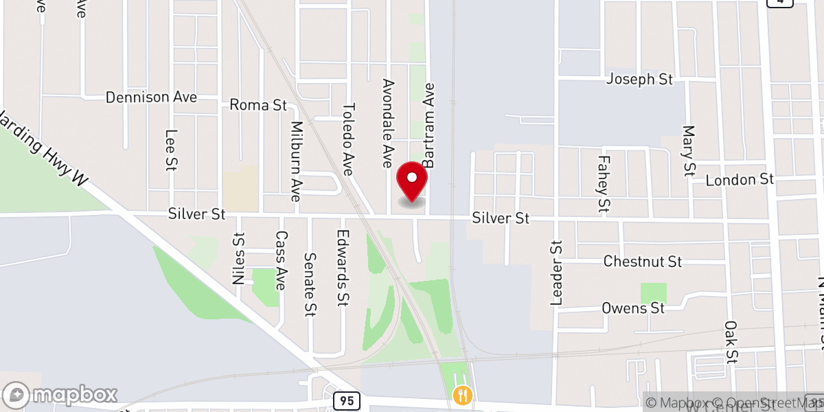 Map showing location of Day of the Lord Ministries