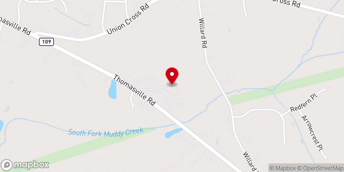 Map showing location of Legacy Stables & Events