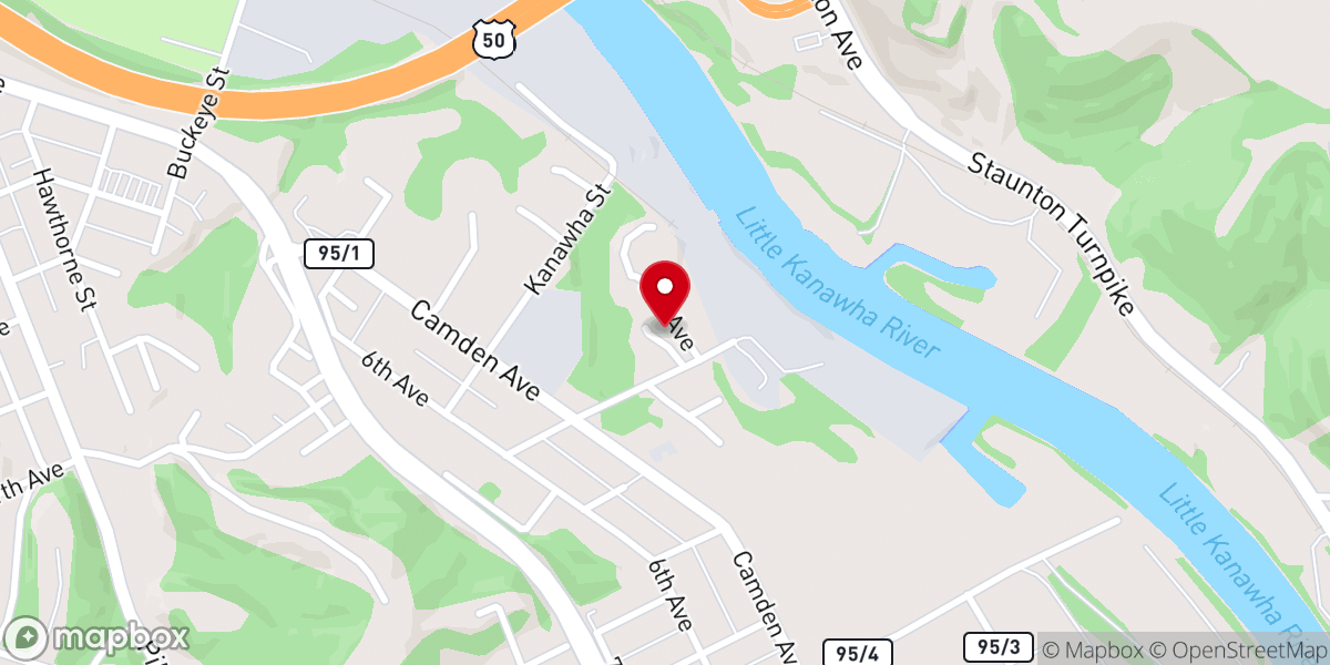 Map showing location of Wesleyan Chapel