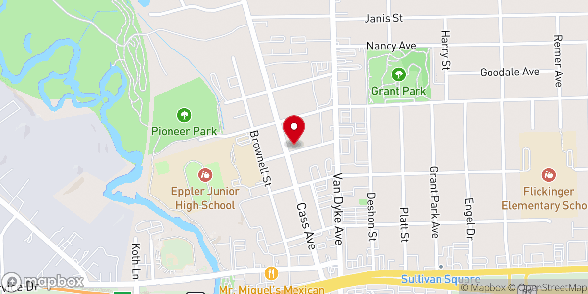 Map showing location of LIGHT AND LIFE ARABIC FREE METHODIST CHURCH كنيسة النور والحياة العربيّة الحُرّة