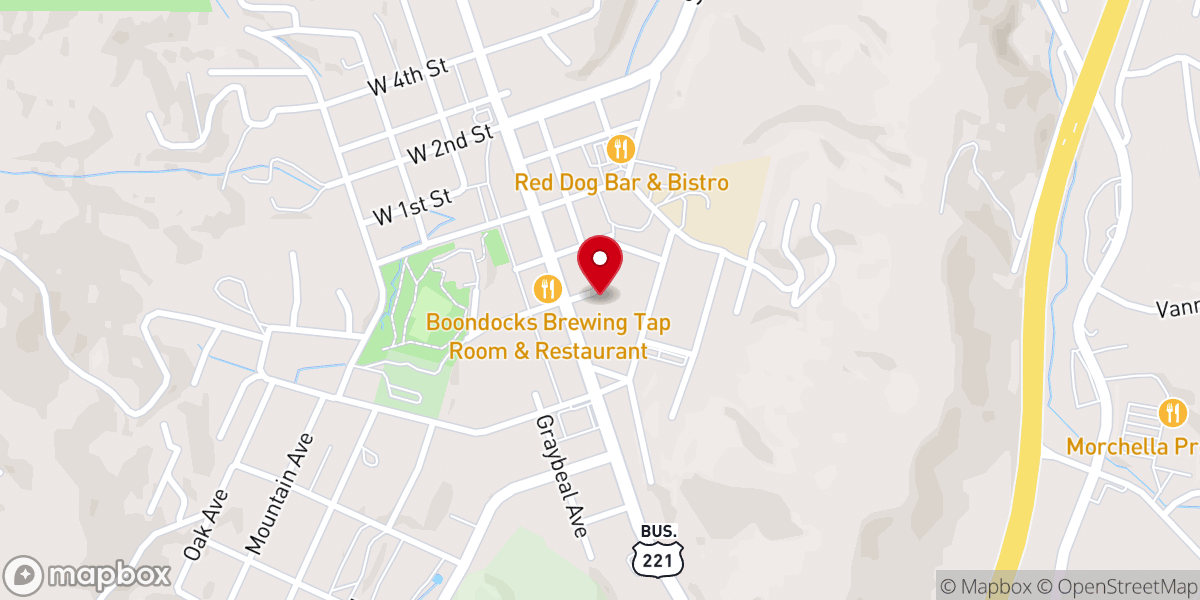 Map showing location of Life Christian Center