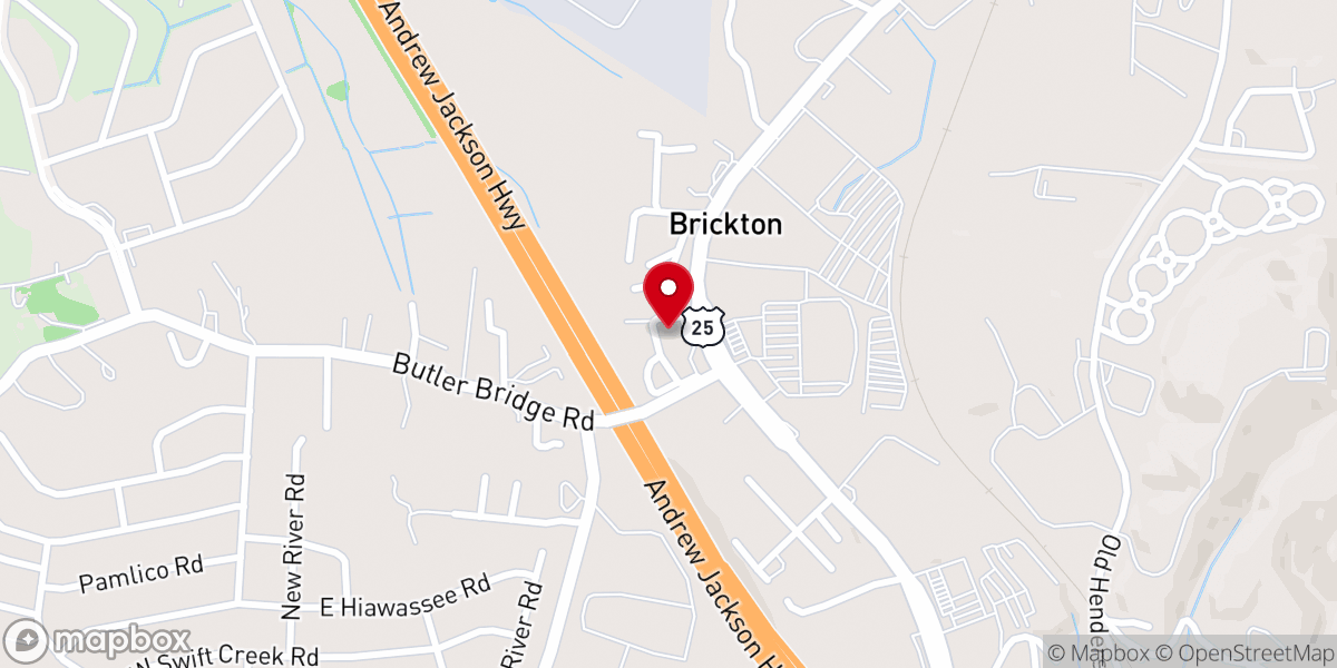 Map showing location of Destination Church