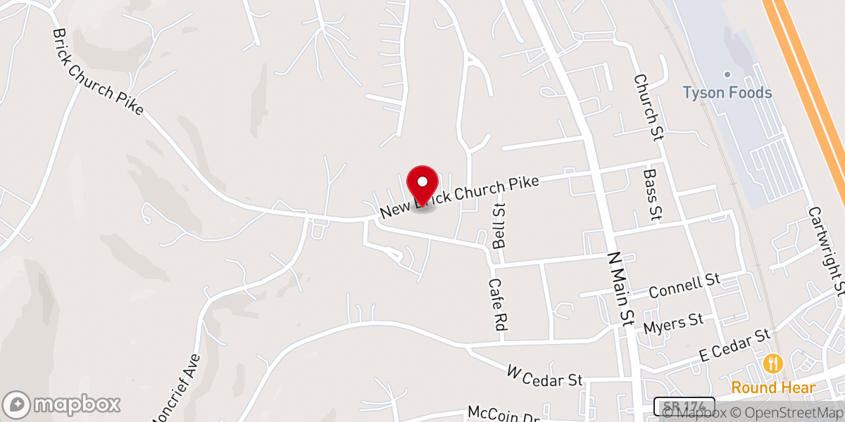 Map showing location of Chapel Parson Bakers