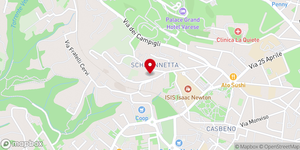 Map showing location of Santuario della Schiranetta (Antico Oratorio)