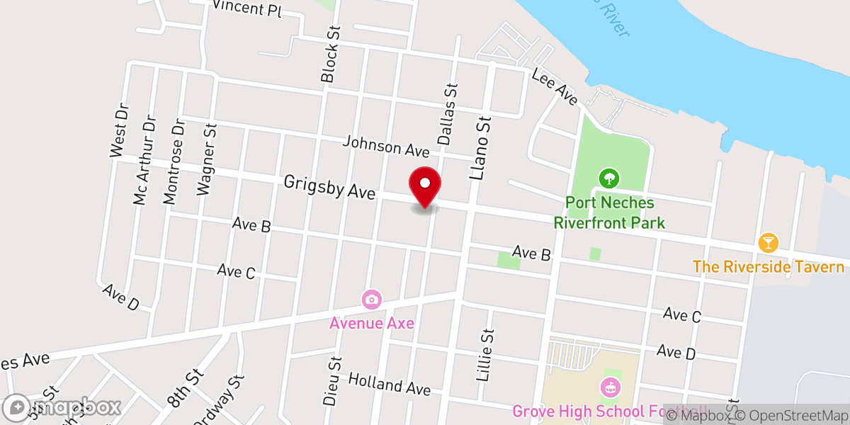 Map showing location of Rhema Word Ministries