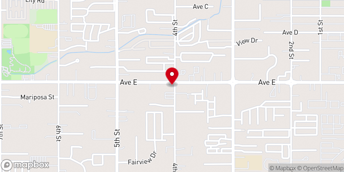 Map showing location of Yucaipa Valley Spanish Seventh-day Adventist Church