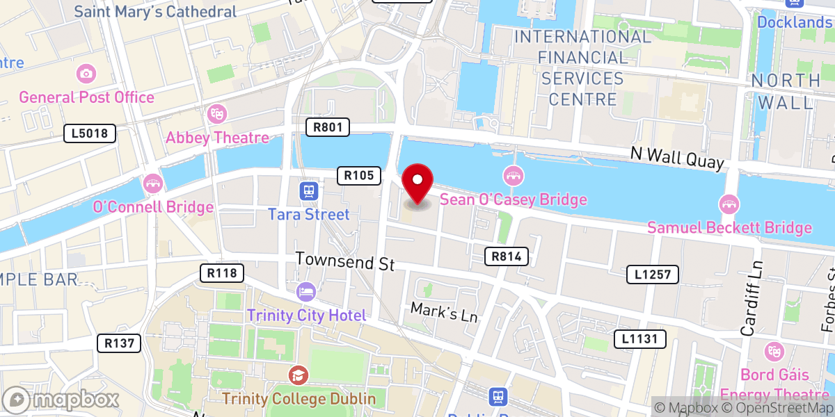 Map showing location of Immaculate Heart of Mary Catholic Church
