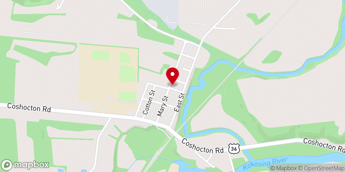 Map showing location of Howard Christian Church Inc.