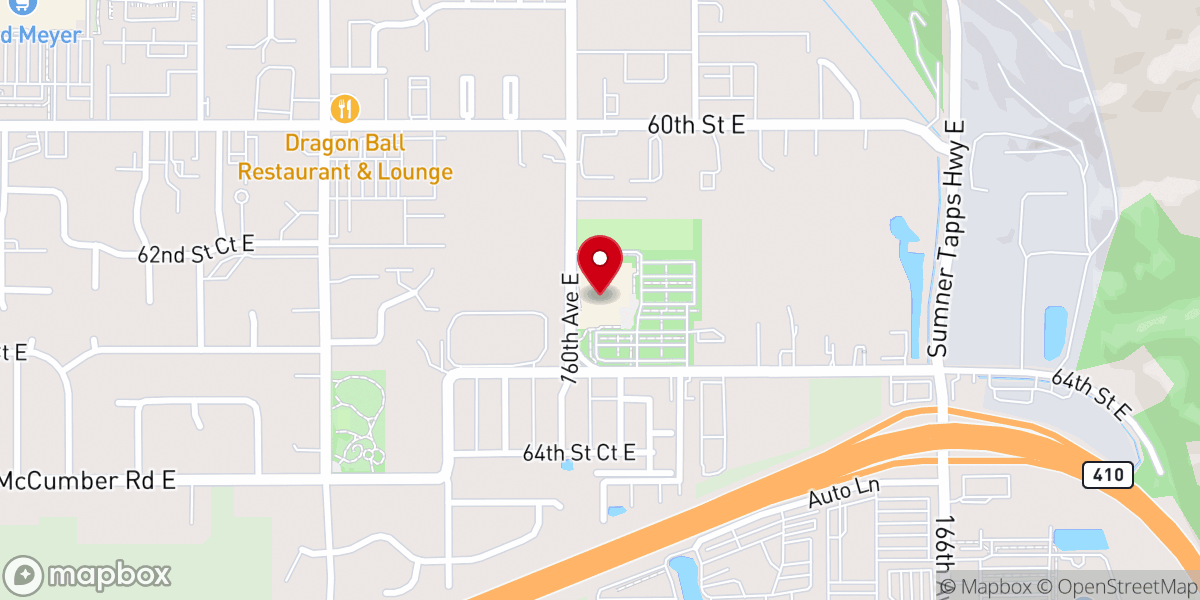 Map showing location of Gordon Family YMCA