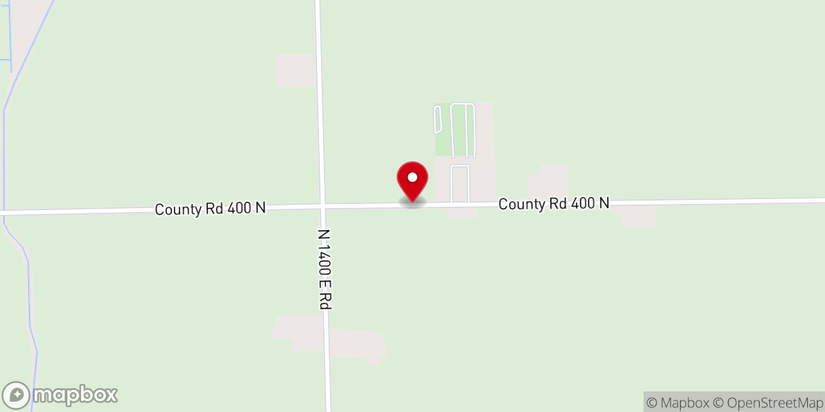 Map showing location of Cissna Park Apostolic Christian Church