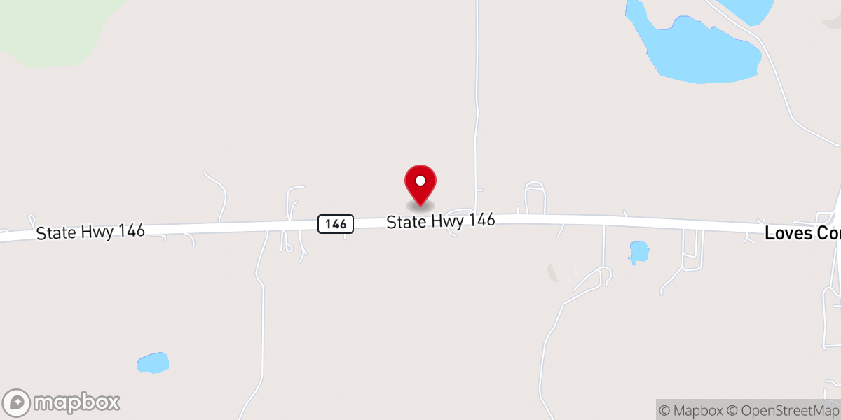 Map showing location of Levee Pond Church