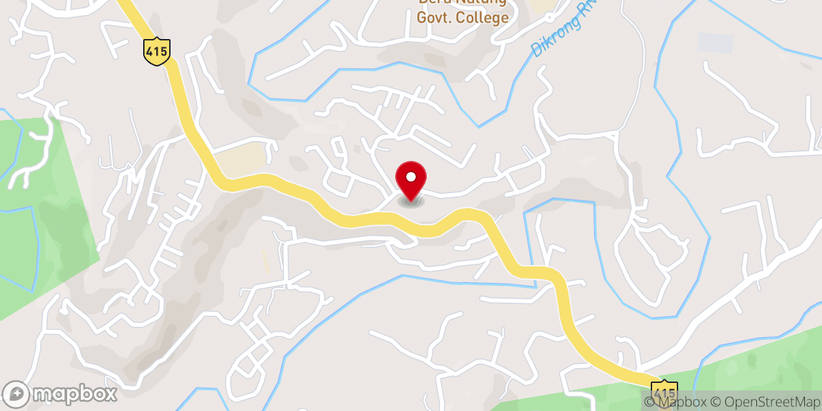 Map showing location of CRC Bn Colony