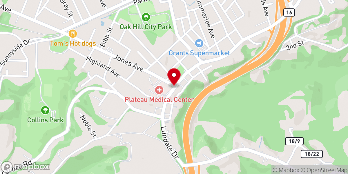 Map showing location of Full Gospel Church of Scarbra