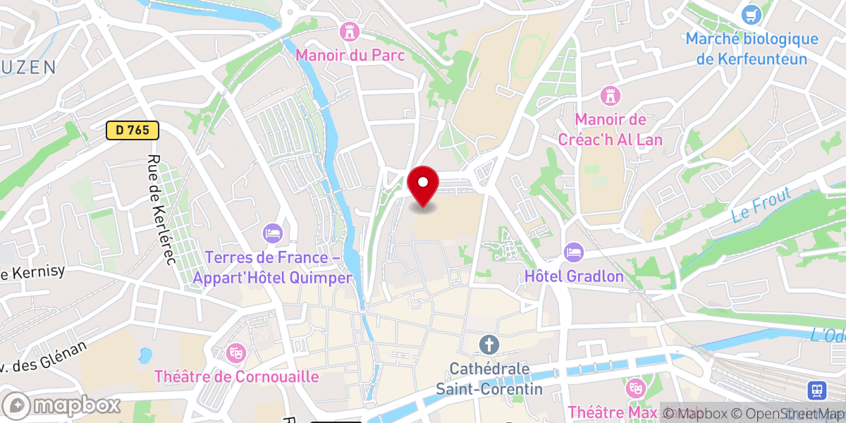 Map showing location of Chapelle Saint-Antoine
