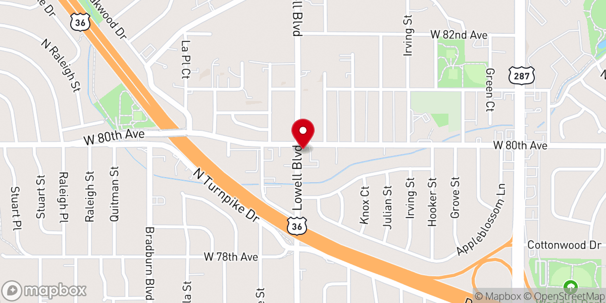 Map showing location of First Southern Baptist Church