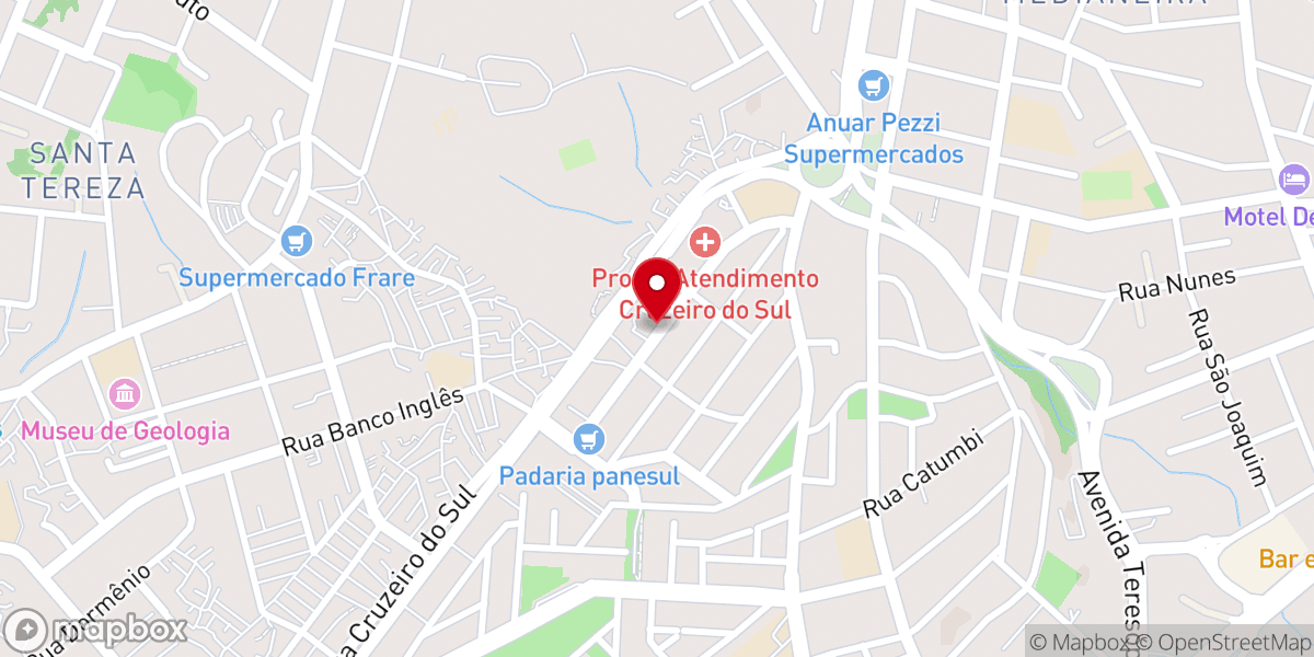 Map showing location of Igreja Pentecostal Ministerio Restauracao