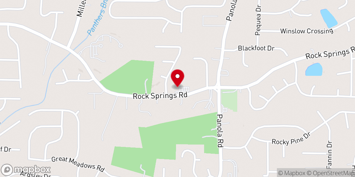 Map showing location of The RhemaNation Church