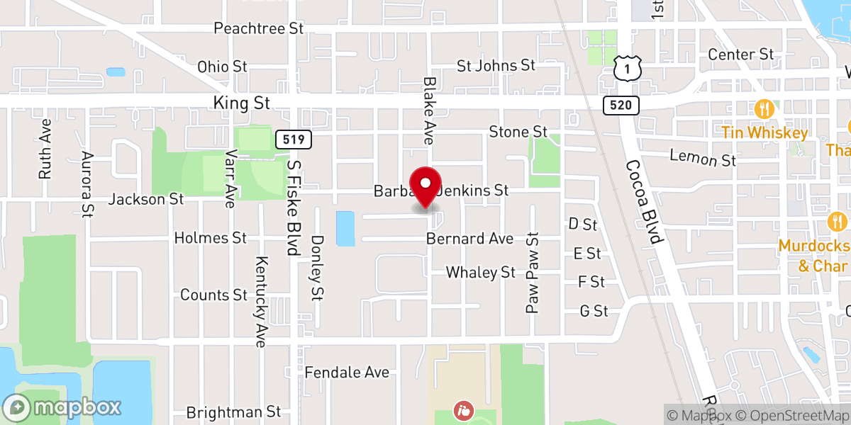 Map showing location of The Real Church