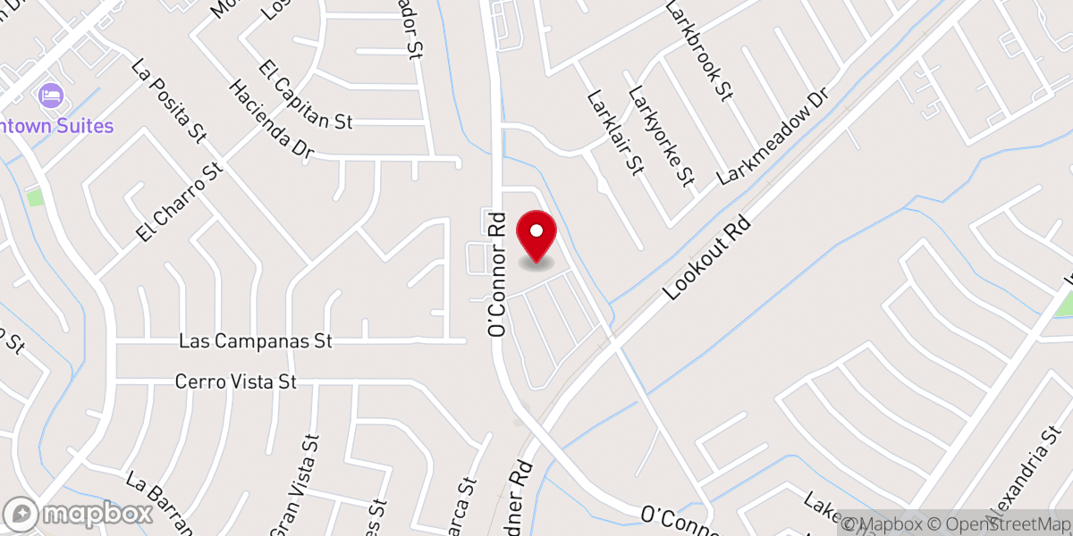 Map showing location of Full Gospel Korean Church