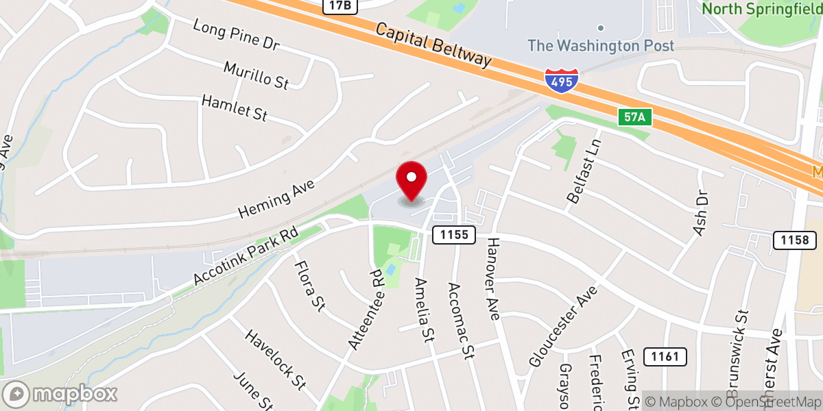 Map showing location of Saint Mary & Saint Abanoub Coptic Orthodox Church