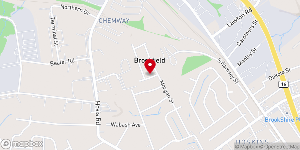 Map showing location of A Brighter Day - BND Ministries Incorporated