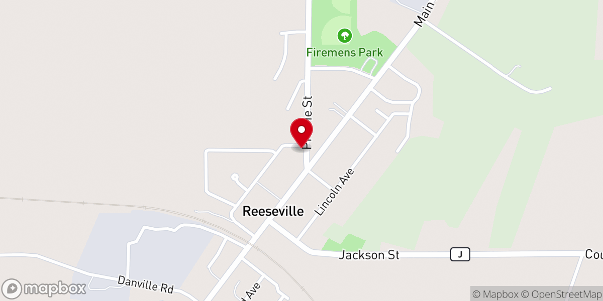 Map showing location of Holy Family Catholic Church
