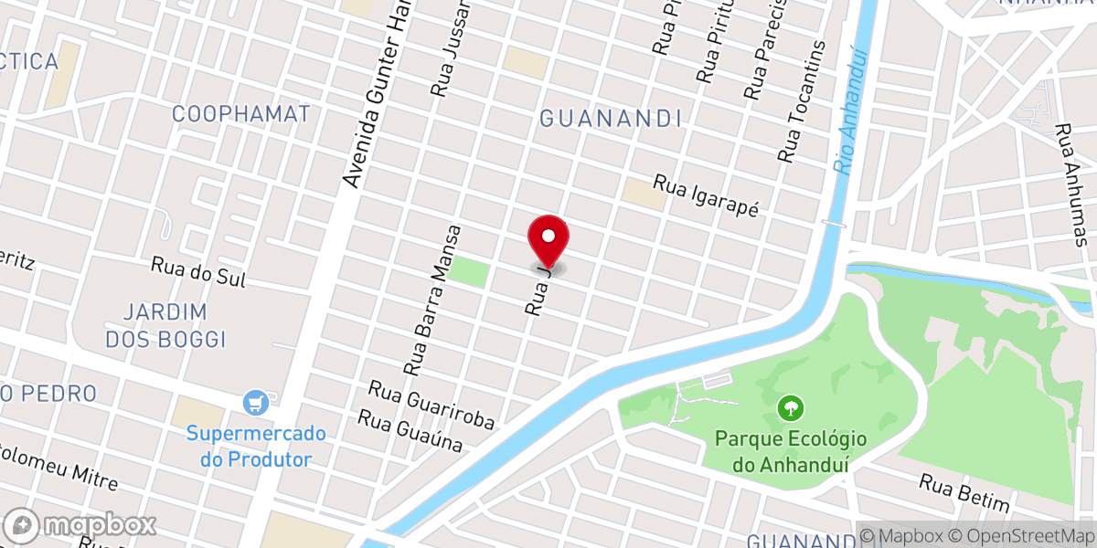 Map showing location of Ministério Nova Aliança Com Deus