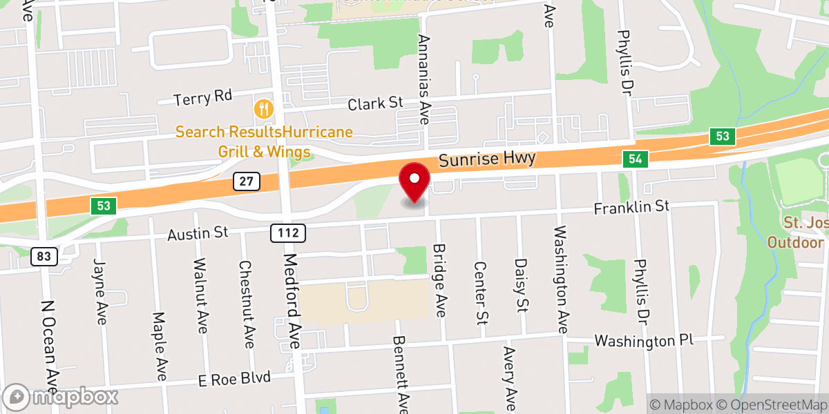 Map showing location of Turing Point Church of the Nazarene
