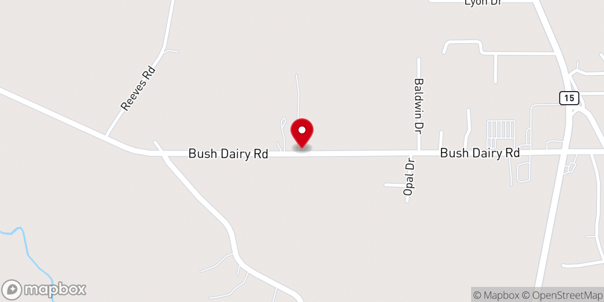 Map showing location of Venture Church - Jones County Campus