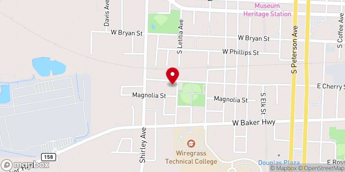 Map showing location of Church of God in Unity