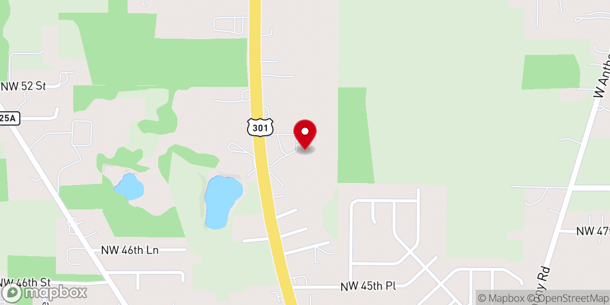Map showing location of Immerse Church of Ocala
