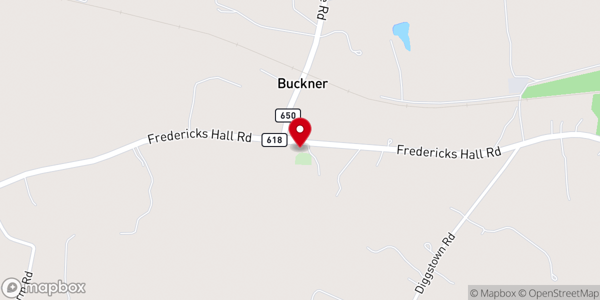 Map showing location of Immaculate Conception Catholic Church