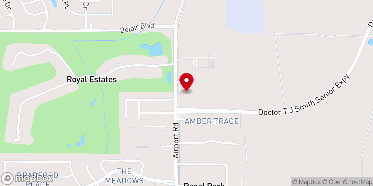 Map showing location of True Life Church